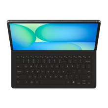 Samsung SM-X620,X625 Tab S10 FE+ QWERTZ Book Cover Slim Keyboard Black EF-DX620BB